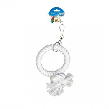 DUVO JUGUETE LORO CUERDA 1 ANILLO (30 CM)