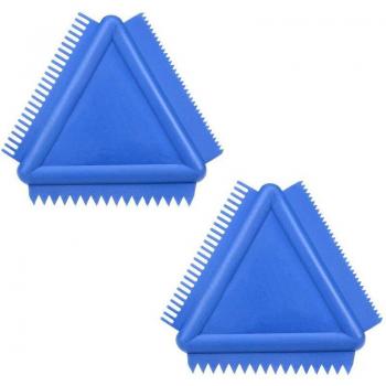 4 Inch Rubber Wall Painting Graining Tool (Blue, 2 Pack)