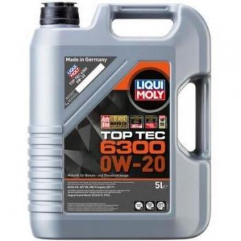 Top Tec 6300 5 L Motor Oil 0W‑20 – Liqui Moly (SKU 21217)