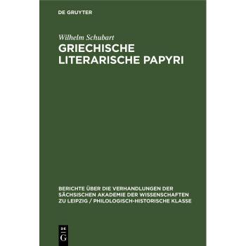 Vitalsource Technologies, Inc. Griechische literarische Papyri
