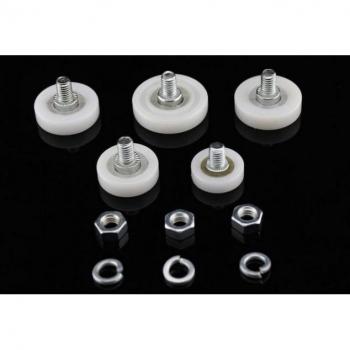 Polea de rodamiento de nailon para muebles