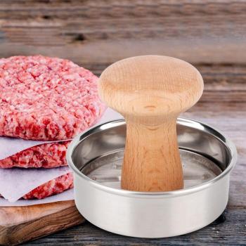 Runde Burger Presse aus Edelstahl