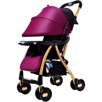 Two-way sitting and lying stroller