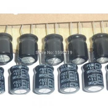 Original NIPPON Chemi-Con 10pcs 220uF 16V Capacitors
