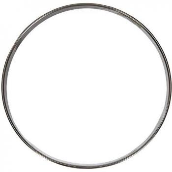 Moule cercle à tarte inox De Buyer 28 cm