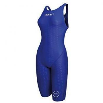 ZONE3 Damen Women's Performance Speed Swim Kneeskin, blau, 38