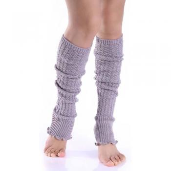 Knee-High Knit Leg Warmers