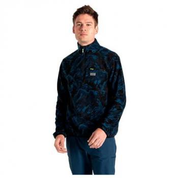 Dare 2b Mens Affinity Fleece Blue Mountain Print XXL Lightweight