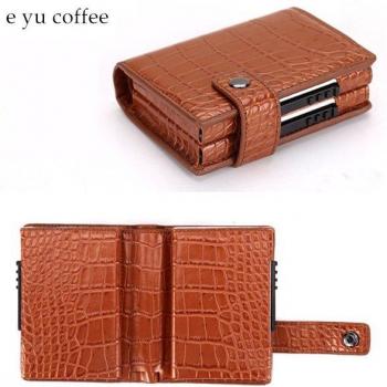 BISI GORO Multifunctional Metal Wallet with RFID Blocking