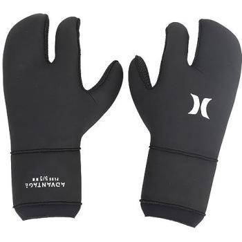Gants de surf Hurley 5 mm, 3 doigts, pour hommes, couleur noire, taille moyenne