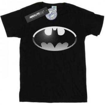 Batman's Emblem Cotton Shirt – Women’s, Black, L, Boyfriend Design