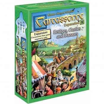 Z-Man Games Carcassonne Bridges, Castles & Bazaars