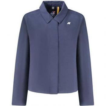 K-Way Damen Sportjacke Blau mit Taschen