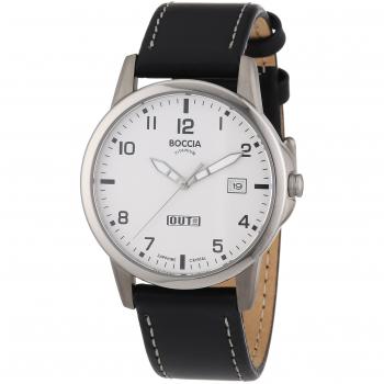 Boccia 3625-02 Montre argentée moderne