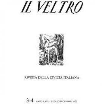 Il Veltro. Rivista della società italiana (2022). Vol. 3-4: Luglio-dicembre