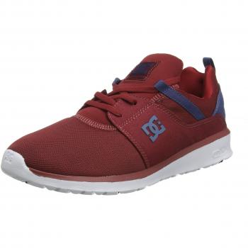 DC Men's Heathrow Skateshoes, Dark Red (EU Size 43)