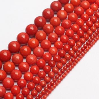 Abalorios Coral Rojo AA+ Sueltos 2-8 mm – Collares y Pulseras DIY