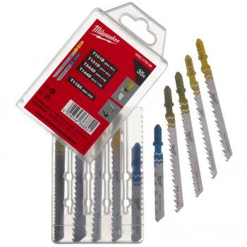 Set de Hojas de Calar MILWAUKEE para Madera y Metal (35 piezas)