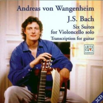 Arrangements de Cellosuiten pour Guitare