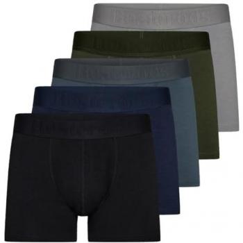 Resteröds Männer Unterhosen 5-Pack, Retro-Stil Gunnar, Mehrfarbig, Größe XXL