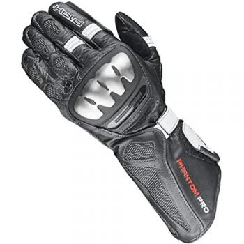 Held Phantom Pro Motorradhandschuhe Schwarz/Weiß Größe M