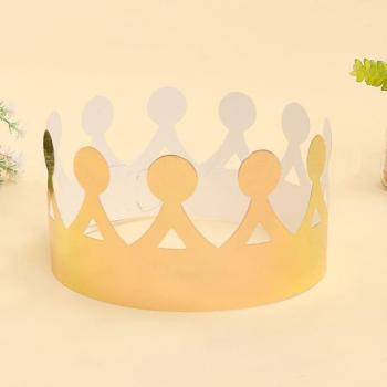 Corona de Papel Festiva para Boda y Nacimiento