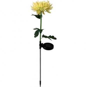 Decoración de jardín crisantemo LED