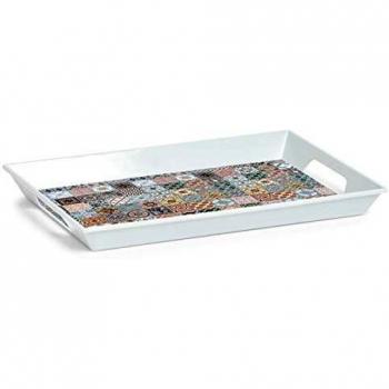 Zeller Present Melamintablett Mosaik, 50 x 35 x 5 cm