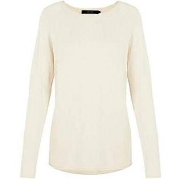 Vero Moda Jersey Fino para Mujer, Gris (Birch)