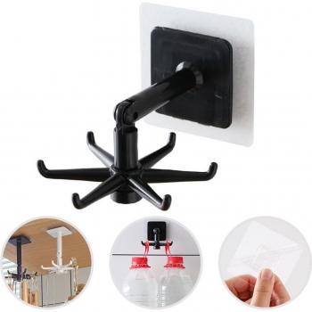 Cintre de rangement rotatif pour ustensiles de cuisine
