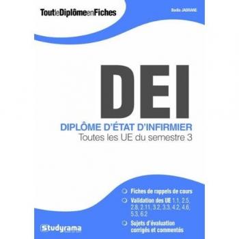 Diplôme d'Etat d'infirmier : Toutes les UE du semestre 3