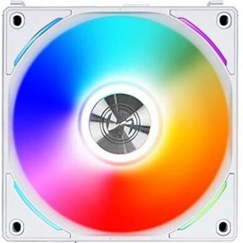 Lian Li UNI FAN AL120 PC-Gehäuse-Lüfter Weiß (B x H x T) 120 x 120 x 25 mm