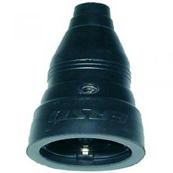 ERSO Bau-/Industriekupplung 10-/16~ A 230 V schwarz IP20 Vollgummi
