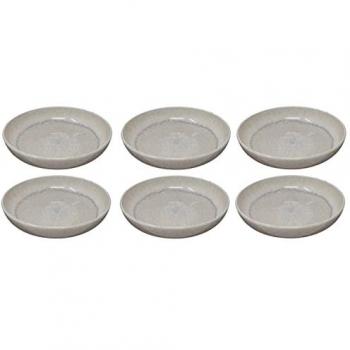 Villeroy & Boch Pastaschalen Perlemor Sand, 6 Stück, Ø 22,2 cm