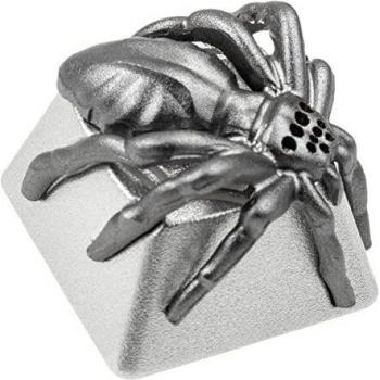 Zomoplus Silberne Aluminium-Keycaps Spinne