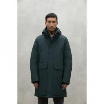 Ecoalf Giacca New Iceberg con Logo Verde Woodland 2XL