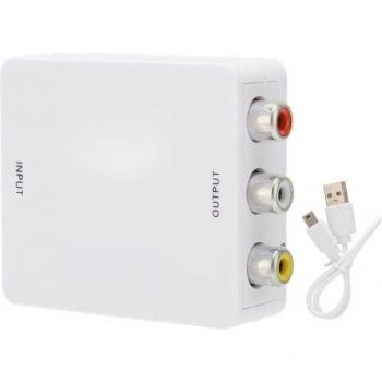 Adaptateur RCA haute sensibilité pour interface multimédia HD, compatible Xbox, PC, TV