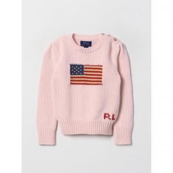 Jersey casual para niña Polo Ralph Lauren con bandera