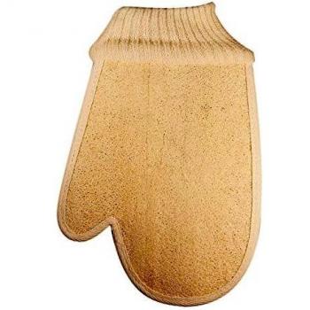 Beige Luffa-Frottee-Handmassagegerät Titania