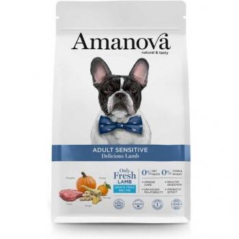 Amanova Repas Savoureux à l'Agneau pour Chiens Adultes 2kg