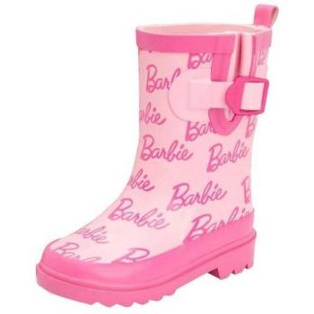 Barbie Kinder Wellington Boots 1 UK Roze