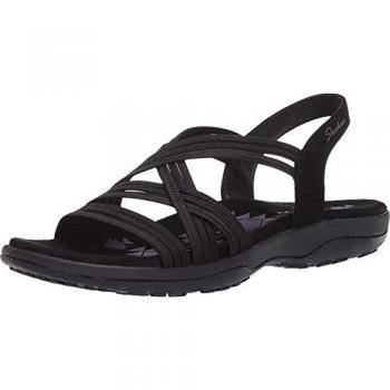 Damen Sandalen Skechers Simply Stretch 163023 in Schwarz