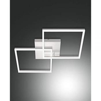Plafoniera Fábas 2 luci LED 3000K 52W