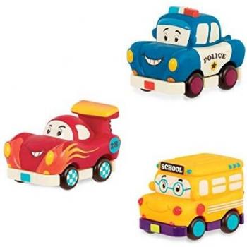 B.toys Set Veicoli a Vento Bus e Auto