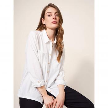 Ivory Silk White Sophie's Top