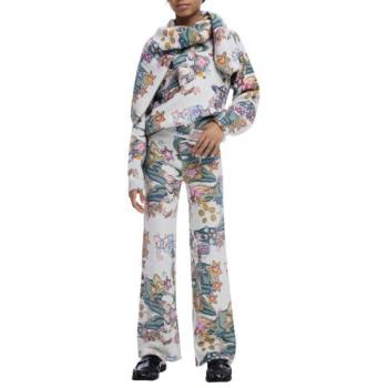 Desigual pantaloncini elasticizzati a fantasia neri bambini 9/10