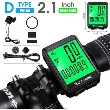 West Biking Wireless Temperature Gauge