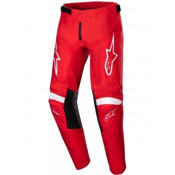 Alpinestars Children's Racer Lurves Moto Pants Red/White Small