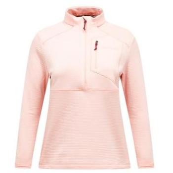 Peak Performance Trail Grid Damenpullover (Half Zip) – Peach Fuzz
