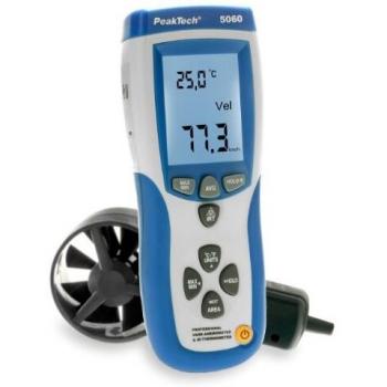 Thermo-Anemometer „Flügelrad“ – USB‑Modul, -50 °C…+500 °C